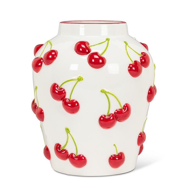 Vase cerise