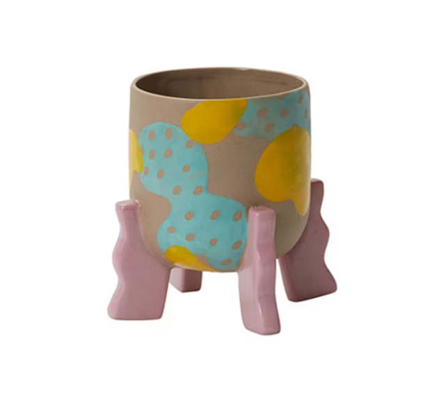 Pot Clementine footed