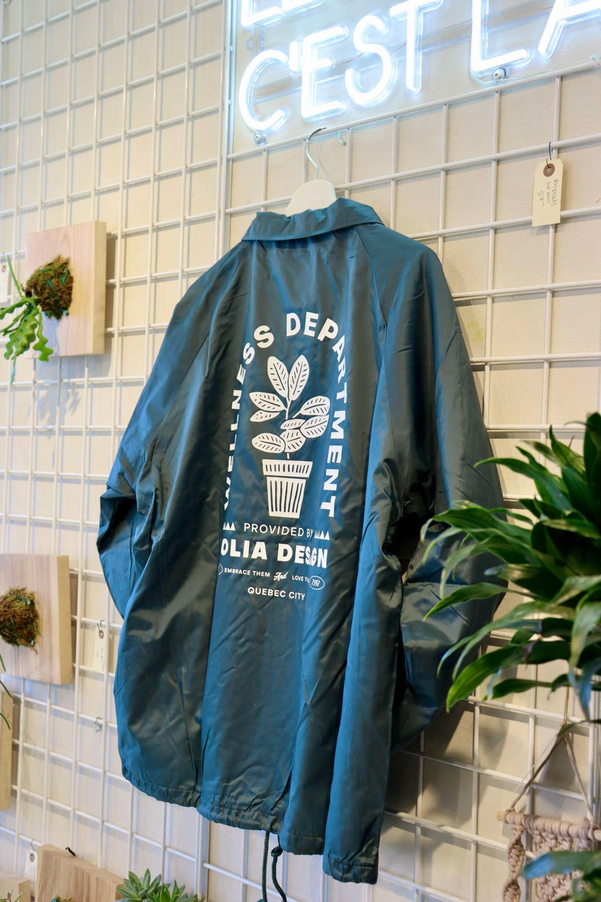 Jacket « wellness department »