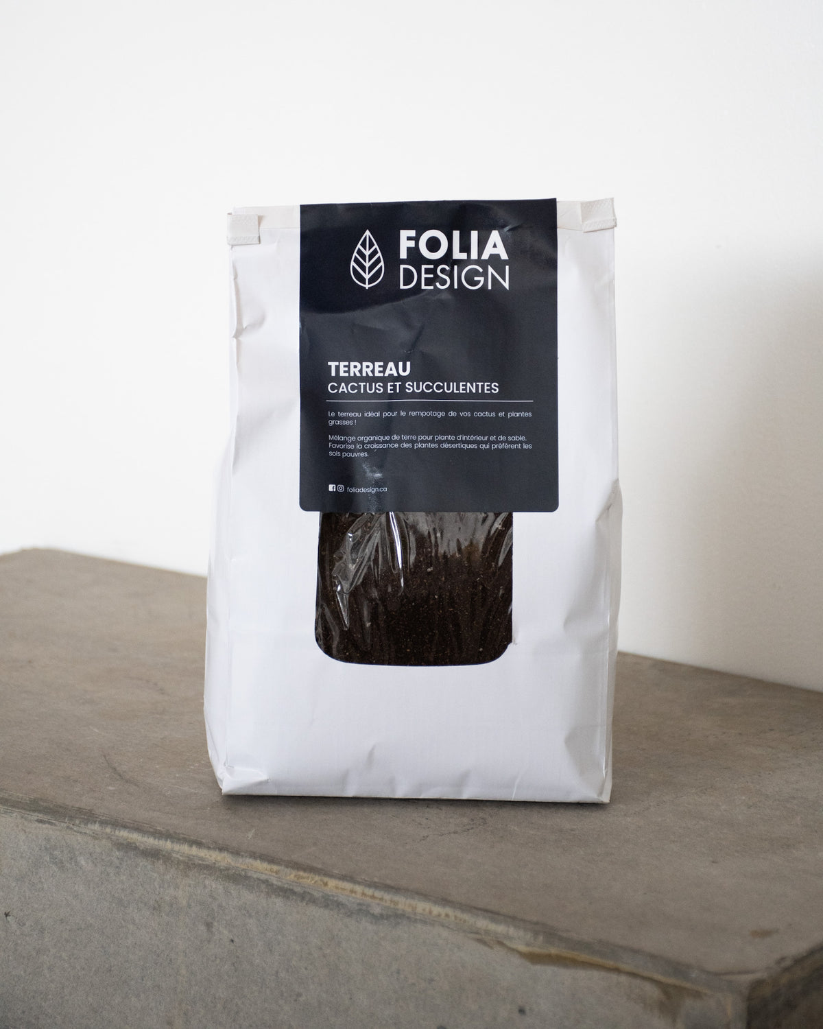 Terreau pour cactus et succulentes