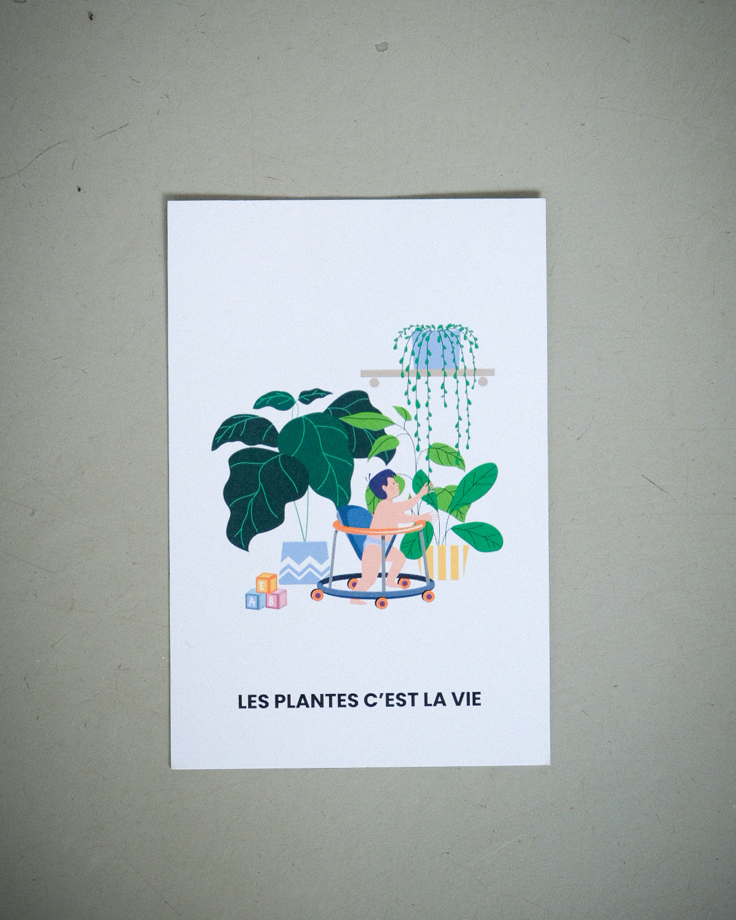 Carte de souhait FOLIA