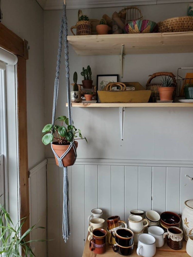 Jardinière macramé « Les Loleries » 